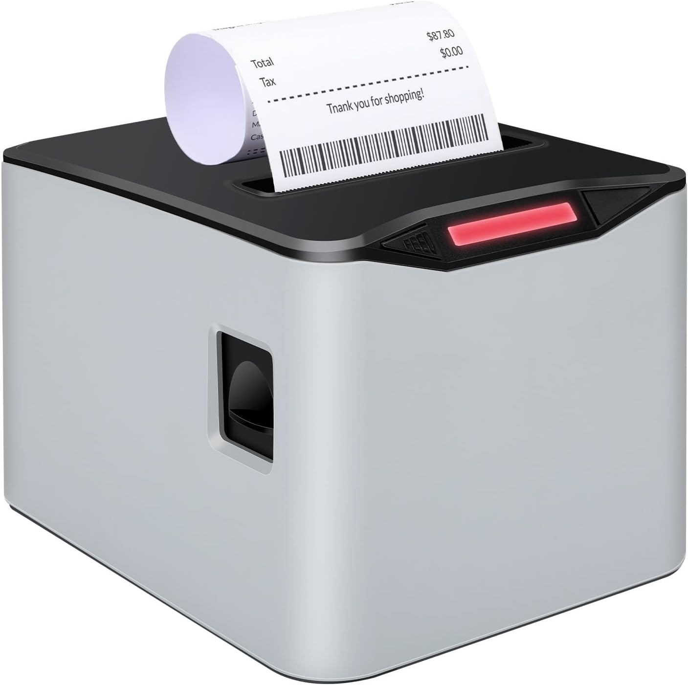 Thermal Receipt Printer, 80mm USB POS Printer,Auto Cutter, Support Cash Drawer, Support Windows/Mac/Linux, Do Not