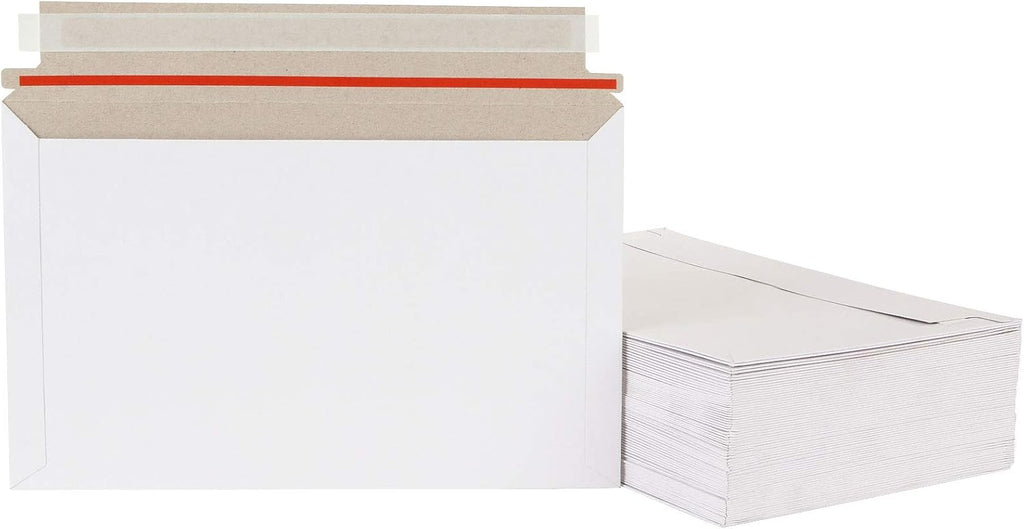 100 Pack Rigid Mailers 6 x 10 Inch