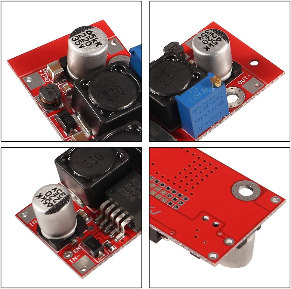 2pcs XL6009 Boost Buck DC-DC Adjustable Step-UP Down Power Converter Module