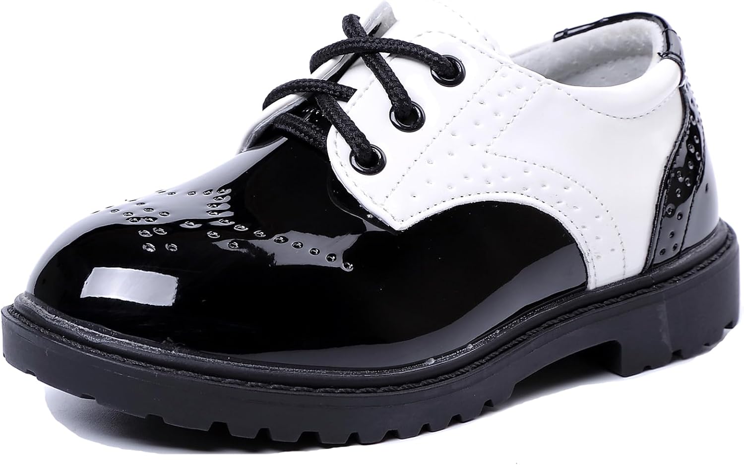 Children's Boy's Girl's Lace-Up School Uniform Shoes Comfort Oxford Dress Shoes (Toddler/Little Kid/Big Kid)