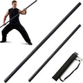 Collapsible Bo Staff 4ft & 6ft – Foam-Padded Martial Arts Practice Staff for Safe Training, Adjustable Portable
