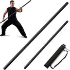 Collapsible Bo Staff 4ft & 6ft – Foam-Padded Martial Arts Practice Staff for Safe Training, Adjustable Portable