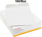 9x12 Gray Kraft Catalog Envelopes, Heavyweight, 100/Box