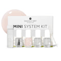 Mini Kit 4 Step System - Rose Quartz, a light peach blossom with pink blush. Semisheer cream. (5 Piece Kit / 5