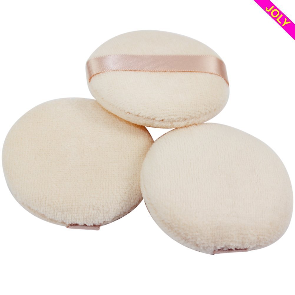 Powder Puff for Makeup Face Powder (3 Pieces)