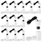 12 Pcs SS2 L-Shape AC Float Switches, 3/4" Adapter, 6ft Wire for HVAC