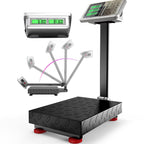 660lb Industrial Platform Scale, Digital Scale, 135° Rotate