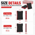 Packout Foam Insert for Milwauke 48-22-8435 Foam Packout Insert & Tool Box