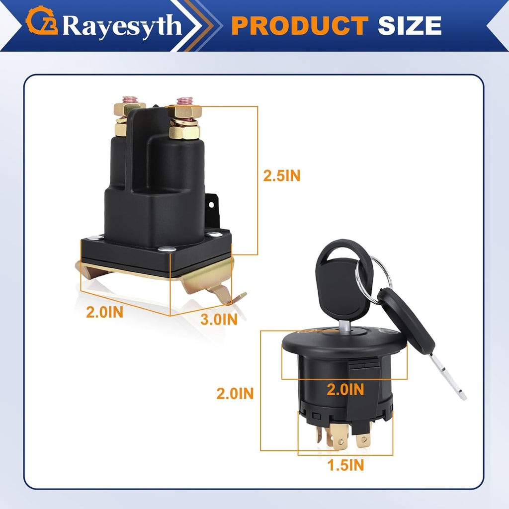 532193350 Ignition Switch 725-06153A Starter Solenoid for Husqvarna