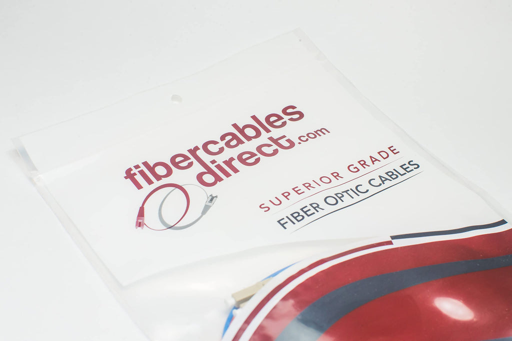 OS2 Single-Mode Fiber Patch Cable, LC to ST | 2M (6.56ft)