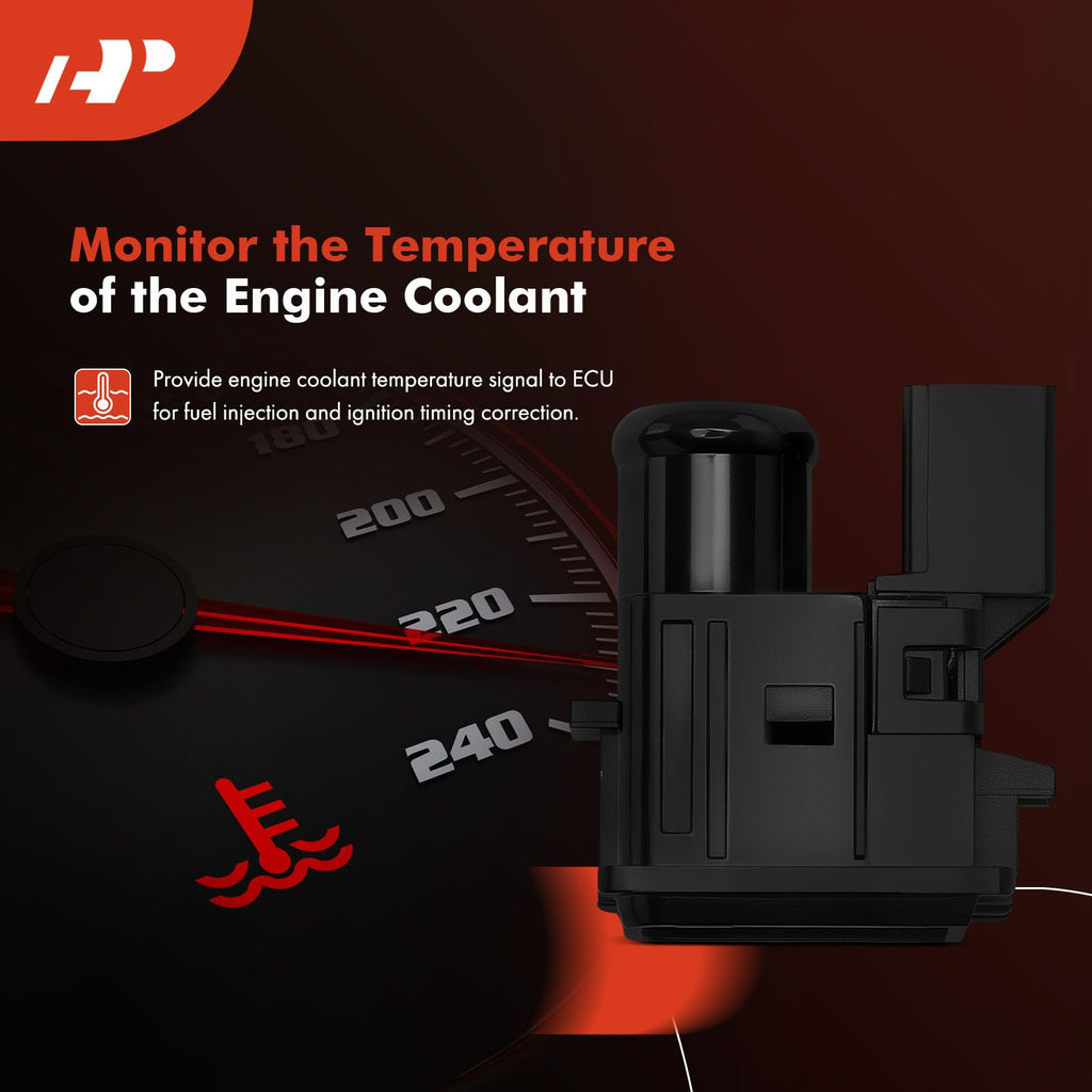 A-Premium Engine Coolant Temperature Sensor Compatible with Toyota