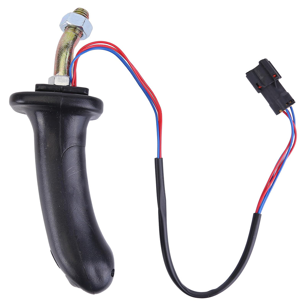 2 Button Excavator Joystick Handle Compatible for Caterpillar Skid Steer
