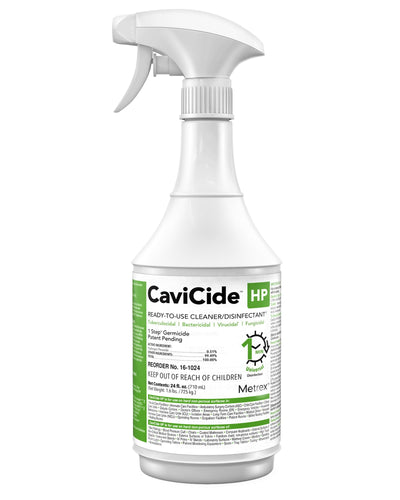 CaviCide HP Hydrogen Peroxide Disinfectant, 24 Oz Spray, 1 Count