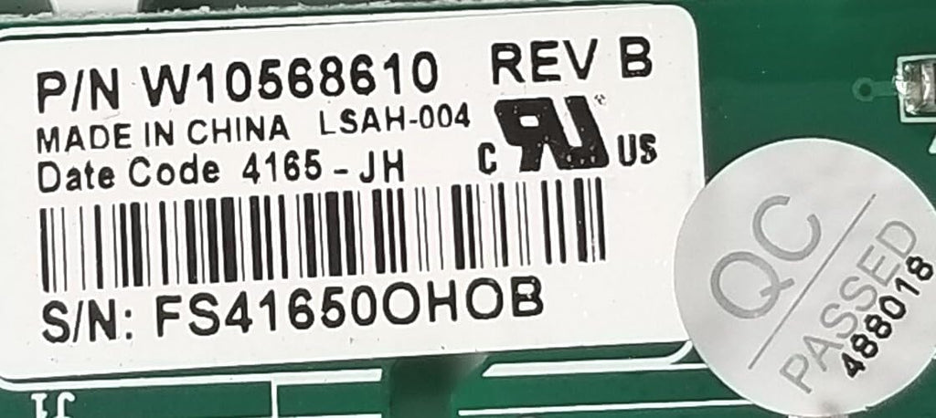 OEM Replacement for Whirlpool Dryer Control Board W10568610