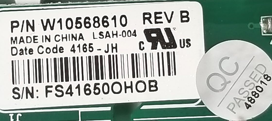 OEM Replacement for Whirlpool Dryer Control Board W10568610