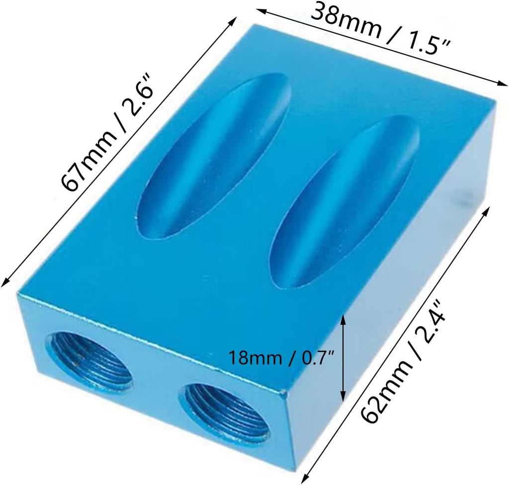 Pocket Hole Jig Dowel Drill Joinery Kit Carpenters Wood Woodwork Guides Joint Angle Tool Carpentry Locator Craft DIY