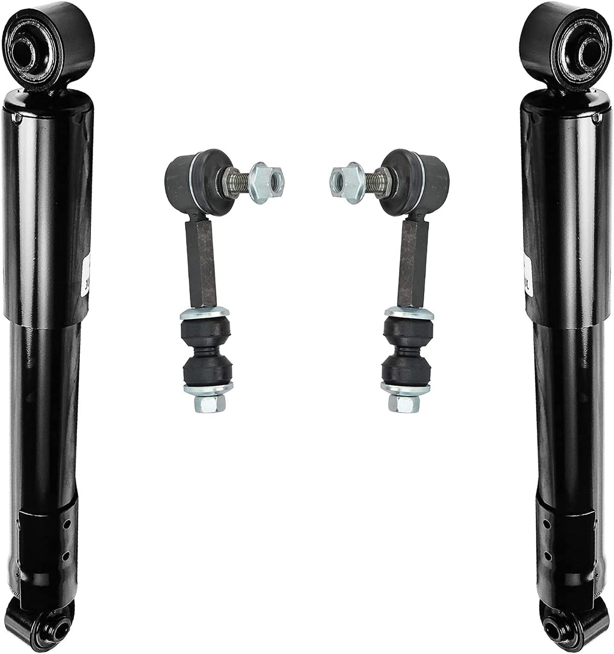 Detroit Axle - Rear Shock Absorbers Kit for 2006-2018 Toyota RAV4