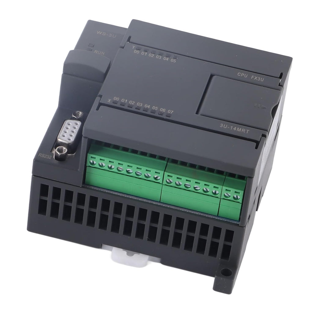 PLC Controller Programmable Logic Module Controller Unit PLC Industrial Control Board DC24V 8 in 6 Out with Analog RS485 Port