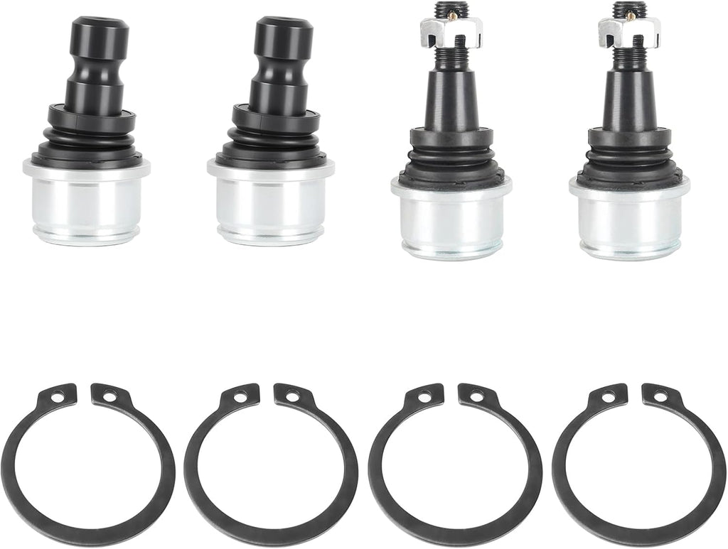 4PCS Upper & Lower Ball Joints for Can-Am Outlander, Maverick X3, Defender