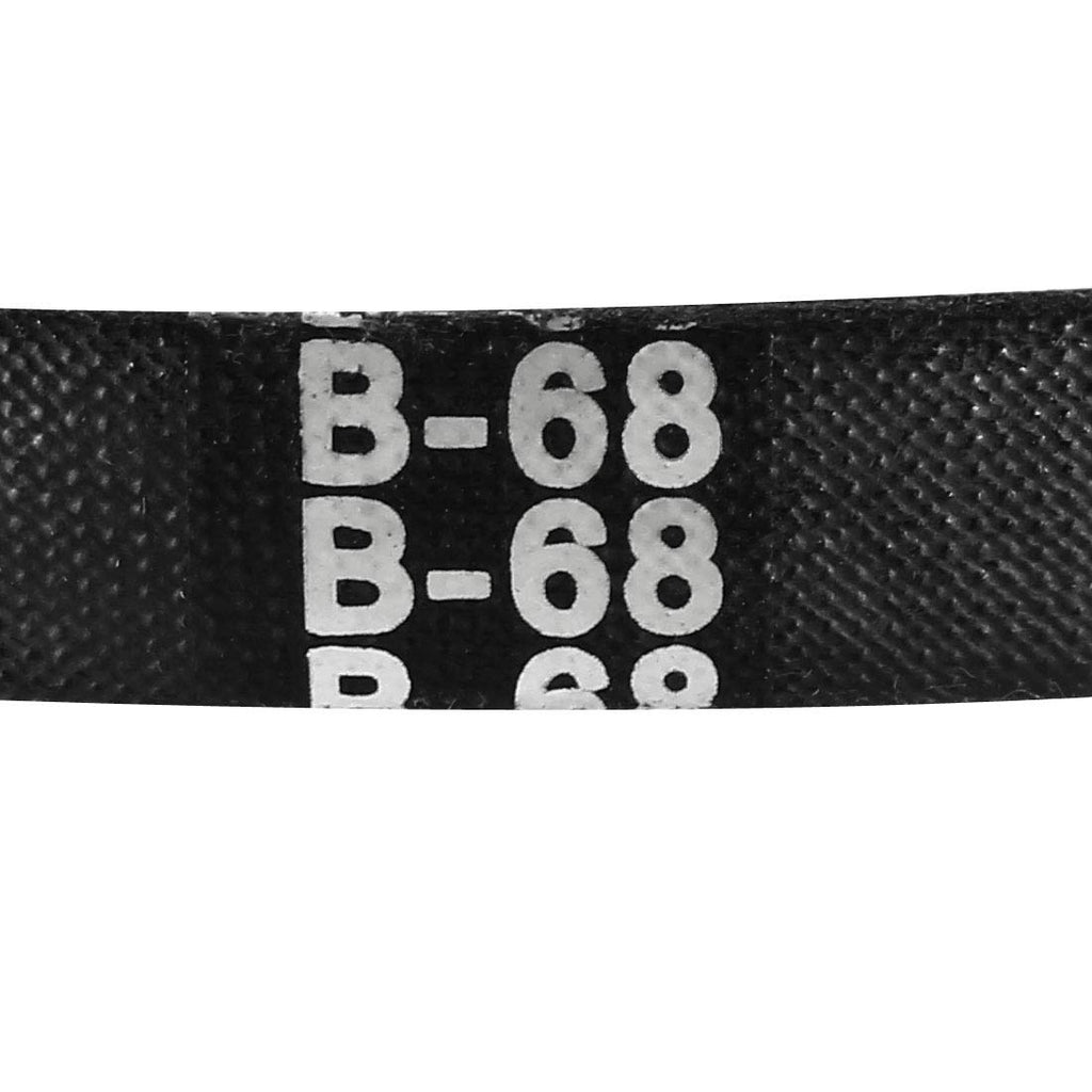 uxcell B-68 V-Belts 68" Inner Length, B-Section Rubber Drive Belt