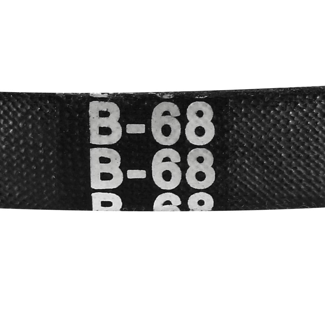 uxcell B-68 V-Belts 68" Inner Length, B-Section Rubber Drive Belt