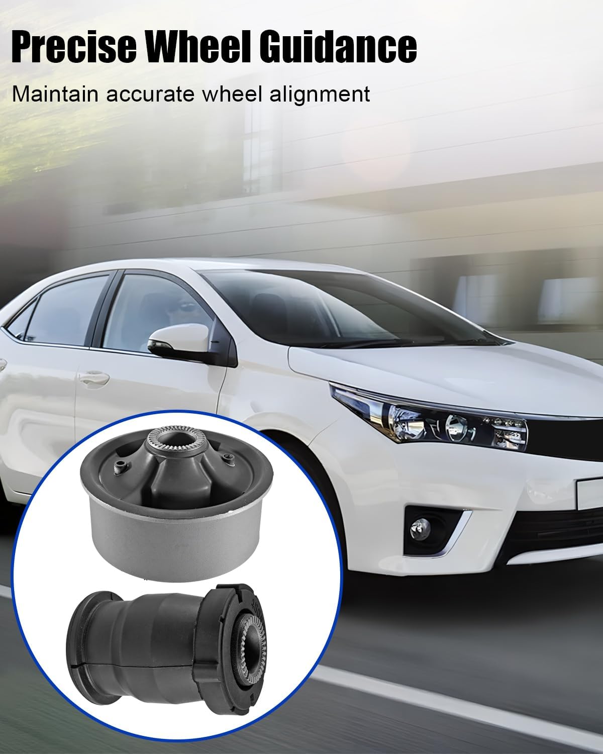 Front Lower Rearward Suspension Control Arm Bushing Fit for Toyota Corolla