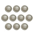 10pcs Round Sewing Buttons 30mm (1-1/4") 4 Hole Craft Button