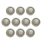 10pcs Round Sewing Buttons 30mm (1-1/4") 4 Hole Craft Button