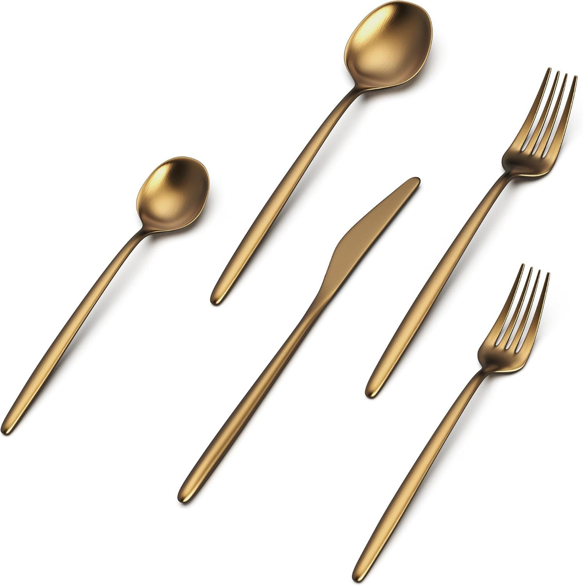Minimalist 2.0 20-Piece Flatware Set, 18/10 Stainless Steel