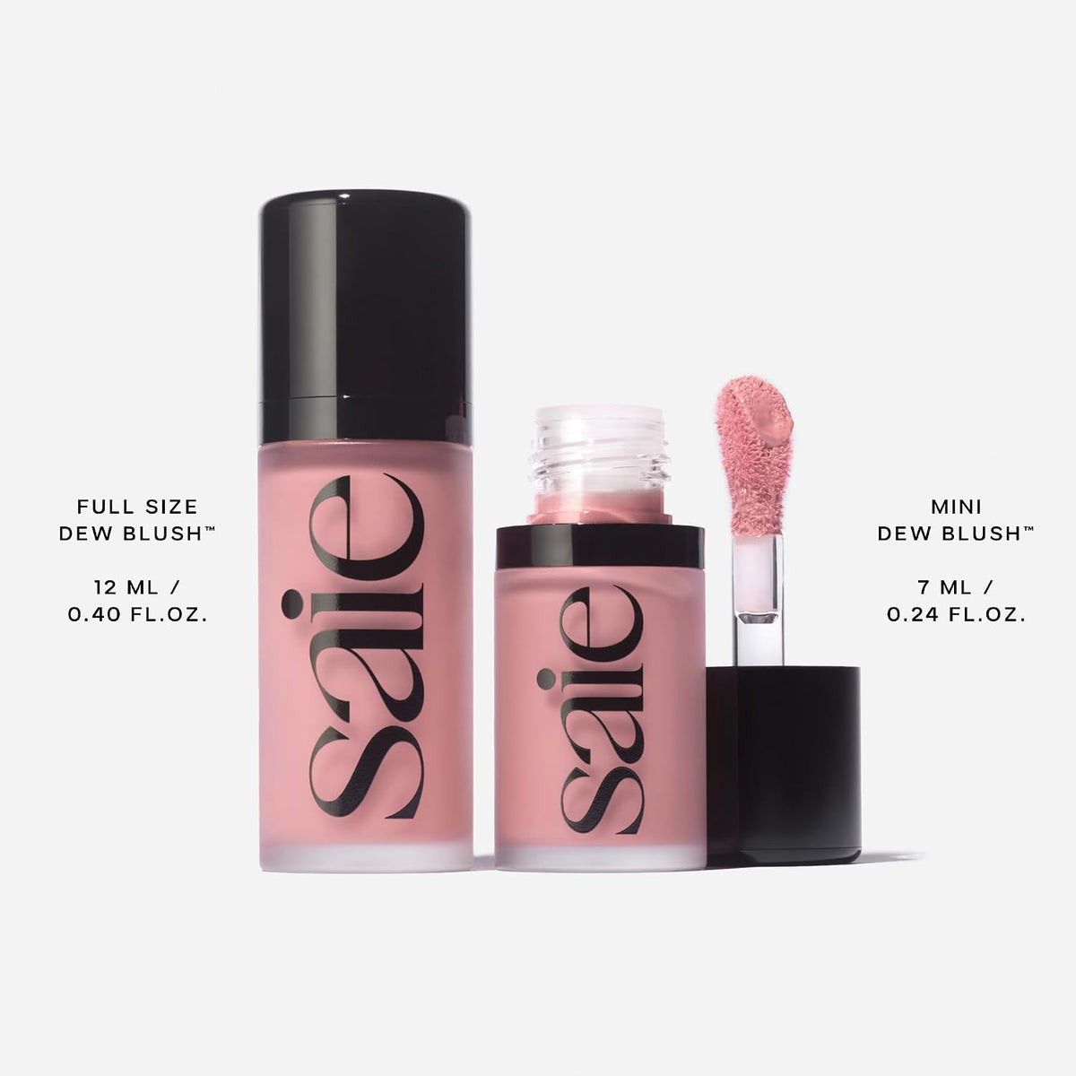 Mini Dew Liquid Blush for Cheeks, Travel Size, Baby (.24 oz)