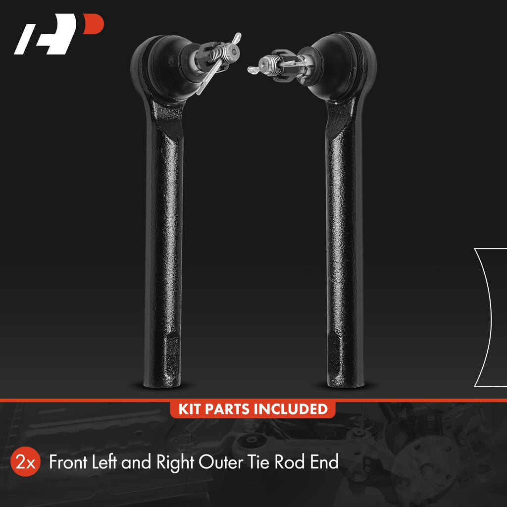 A-Premium Front Outer Tie Rod End, Compatible with Lexus