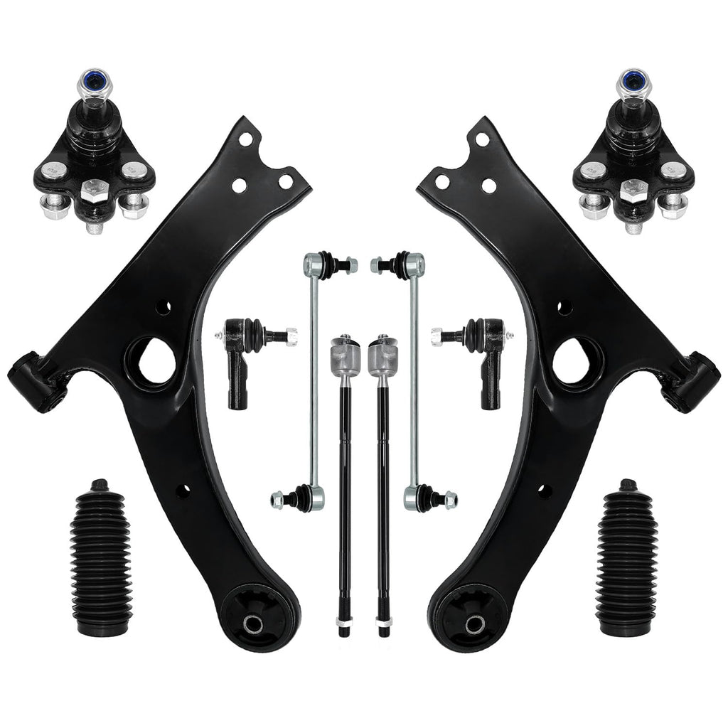 HAWK BROTHER Control Arm, 12 Pcs Front Lower Suspension Kit