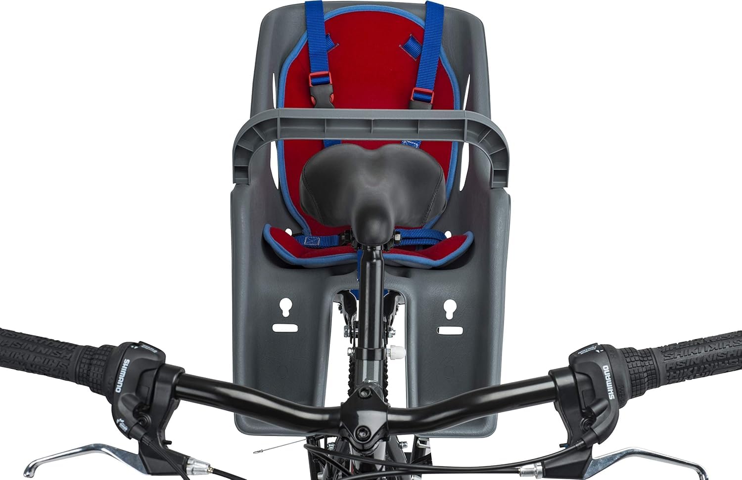 Cocoon 300 Rear Mount Child Bike Seat — 5-Point Harness, Spoke Guard, Fits 26–27 in Bikes, Up to 40 lbs, Ages 1+