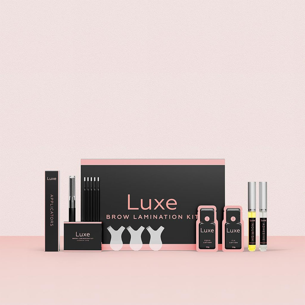 Lashlift + Brow Lamination Kit - Complete Sets to Beautiful Eyes - DYI at Home Lash Lift and Brow Lift - Visible