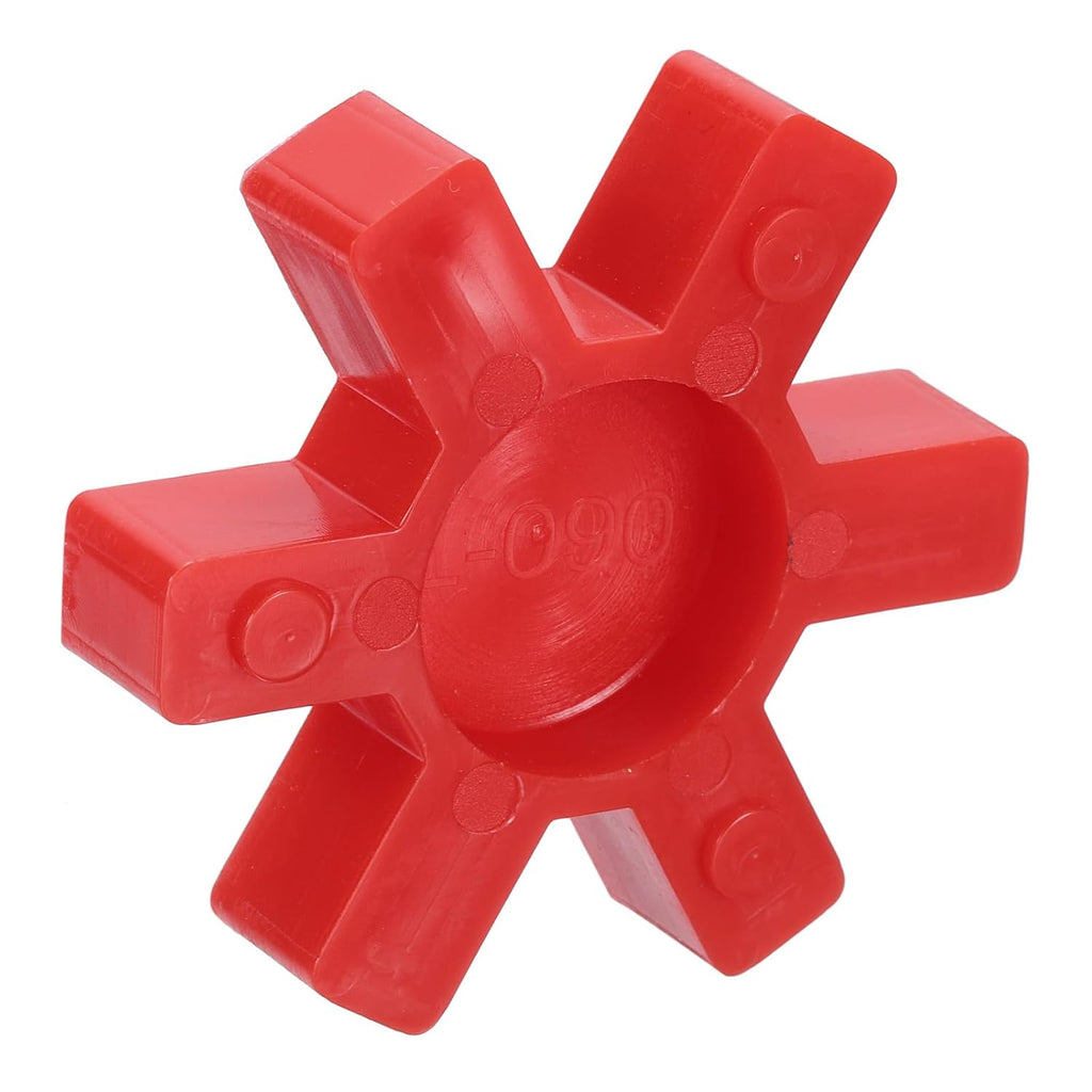 uxcell L090 Jaw Coupling Jaw Coupling Center Insert Urethane Flexible Red