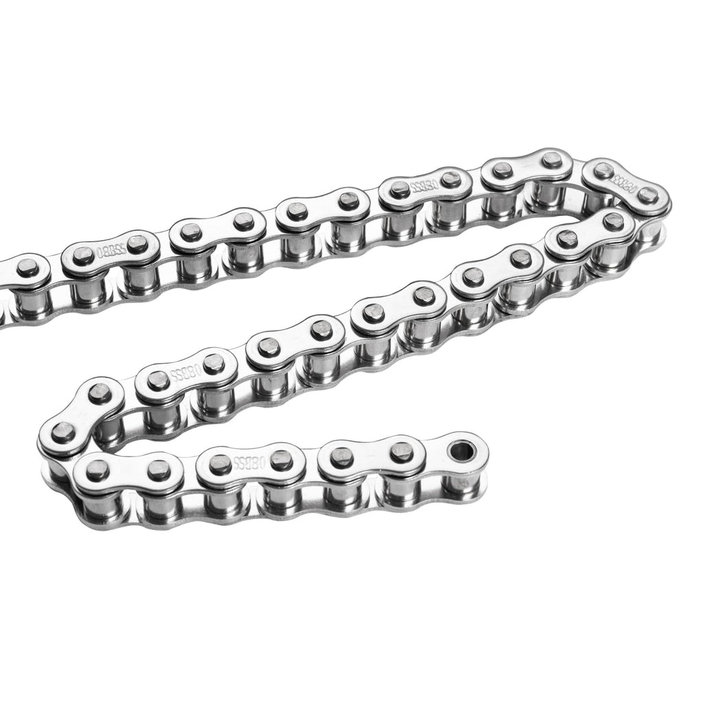 Gudwells Universal Heavy Duty 08B Stainless Steel Roller Chain 10 Feet