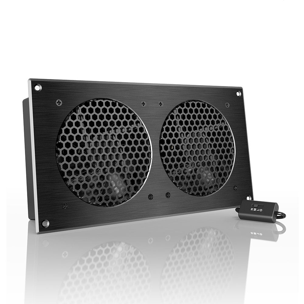AC Infinity AIRPLATE S7, Quiet Cabinet Cooling Fan 12" w/ Speed Controller