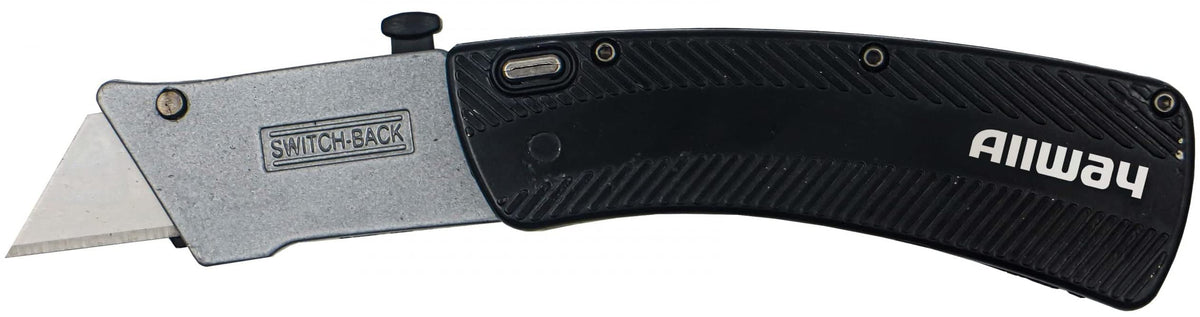 SWK Switchback Folding Utility Knife with Integrated Blade Guard