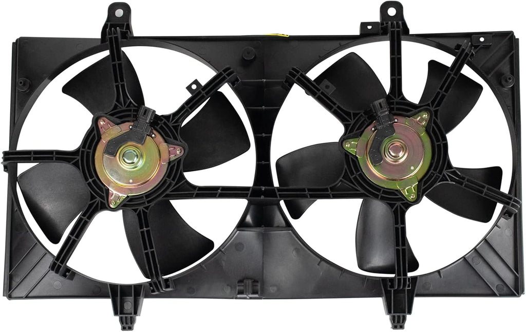 TRQ Radiator Dual Cooling Fan Assembly