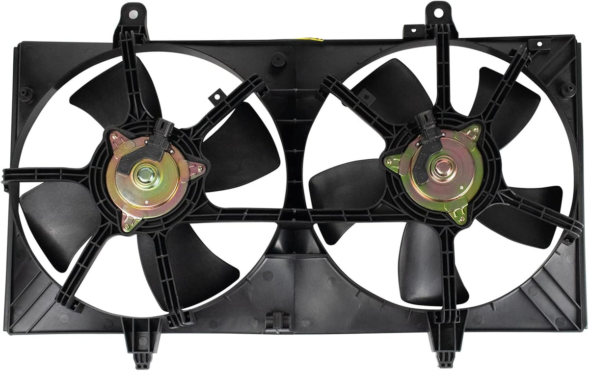 TRQ Radiator Dual Cooling Fan Assembly