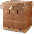 60" x 60" Clear Poly Sheeting / Pallet Top Sheets 1.25 mil (250 per Roll)