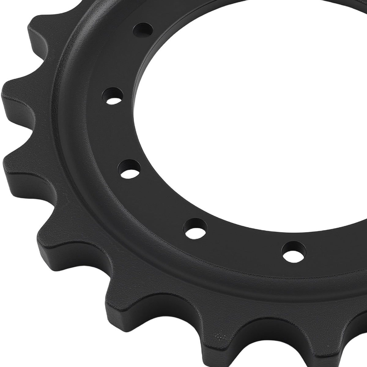 maXpeedingrods Drive Motor Sprocket for Bobcat E45 E50 E55 E60 E55 E55 E55Z E60 E55, 12 Mounting Holes 19 Teeth, Replace# 7199008, 7262436