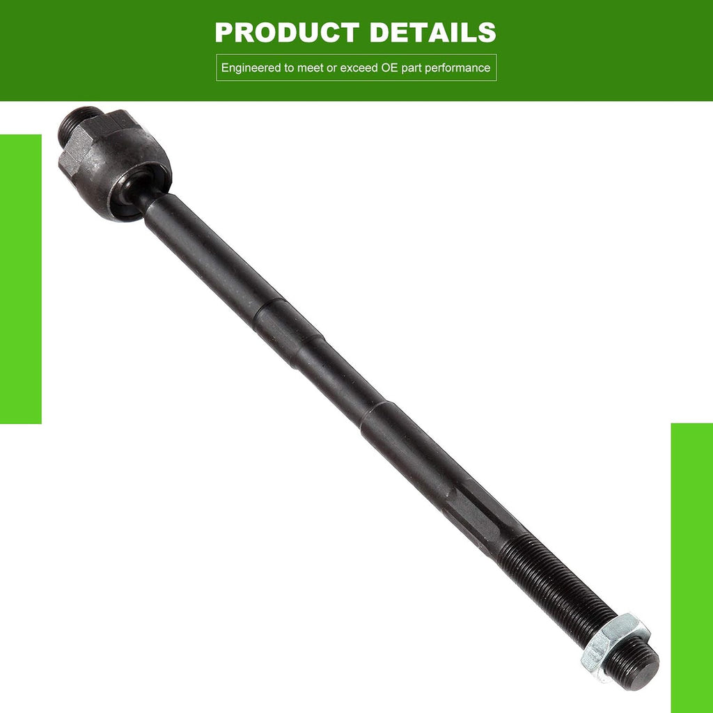 SCITOO 4pcs 2WD 4WD Front Suspension Kit Inner Tie Rod End Outer Tie Rod End Fit 2002-2005 For Dodge Ram 1500 (5-Lug)