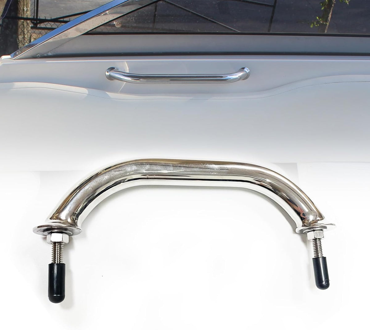 9 Inch Stainless Steel Handle Grab Handrail Grip, Marine Boat Hardware for Multipurpose (1 PCS)