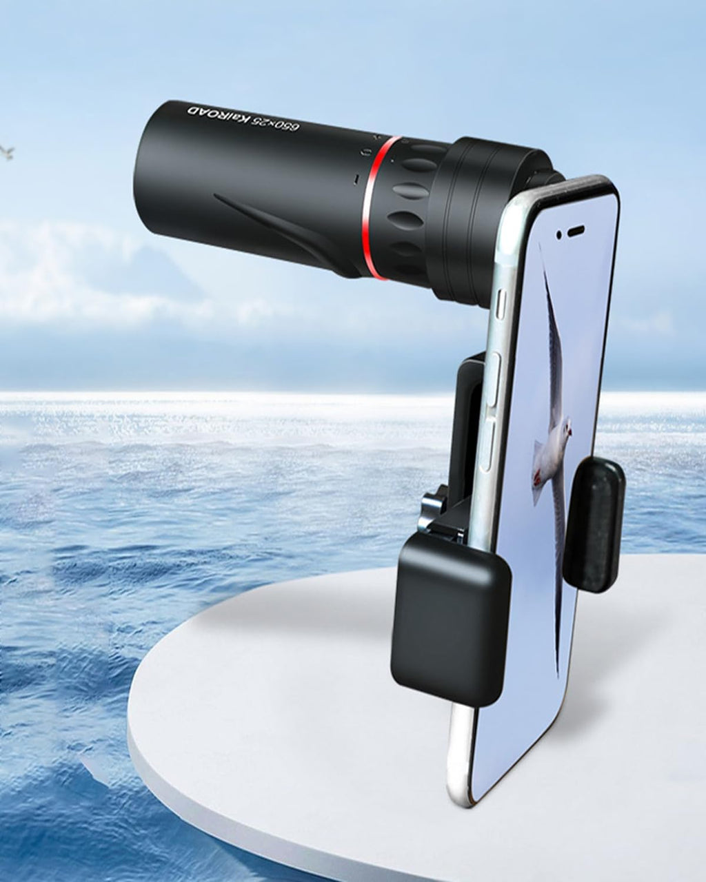 Mini Telescope for Adults,with Clips 2000X24 Monocular Focus Optics Telescopes onocular Power Monocula