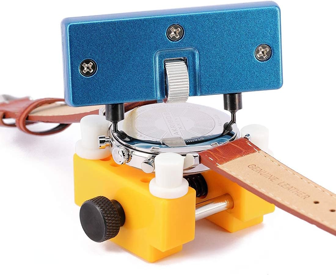 Watch Battery Replacement Tool Kit,Watch Back Case Remover and Watch Opener