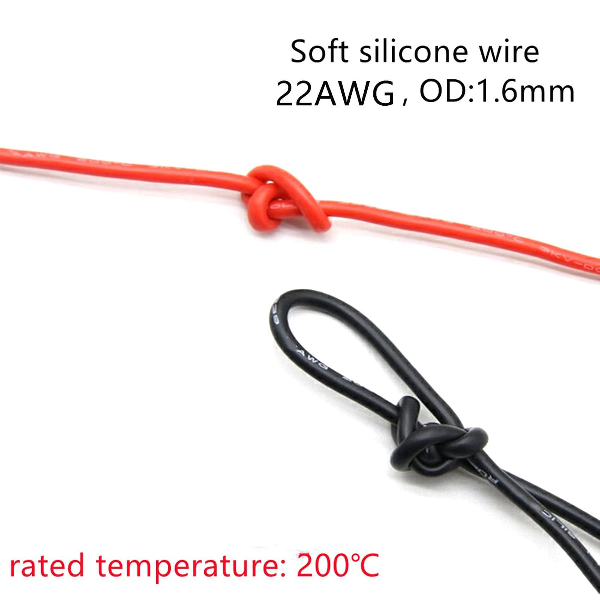 10 Sets Jst Xh 2.54mm 4 Pin Plug Male Connector with 150mm Soft Silicone Wire & XH2.54 4P Female Connector