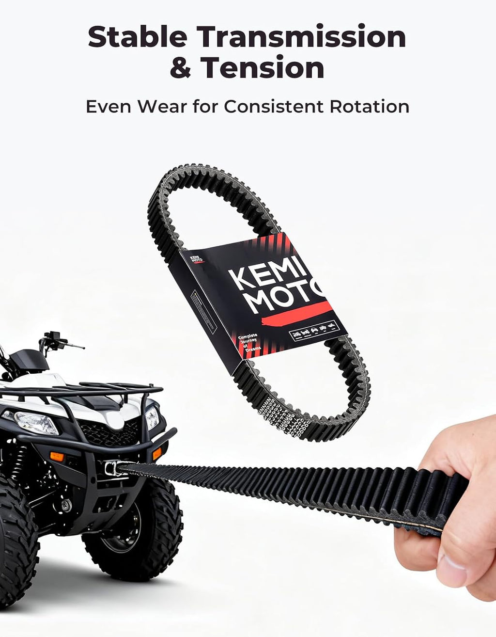 KEMIMOTO Drive Belt Compatible with Hisun 500/700/450/550/750, Axis 500/700