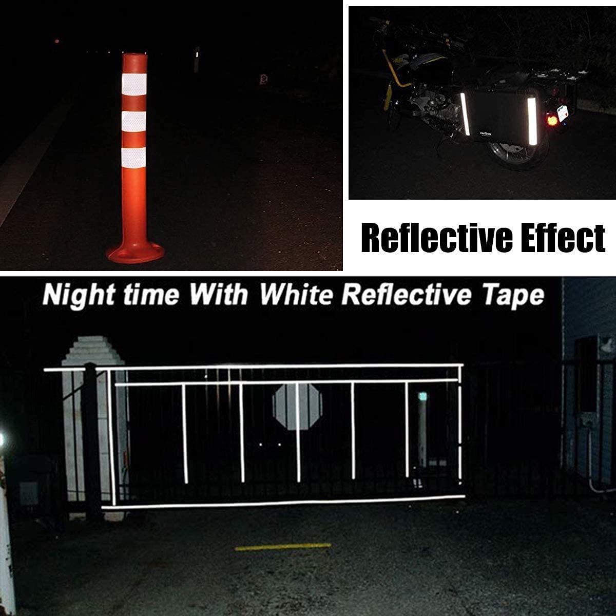 Reflective Tape, Waterproof Self Adhesive Dot Safety Reflector