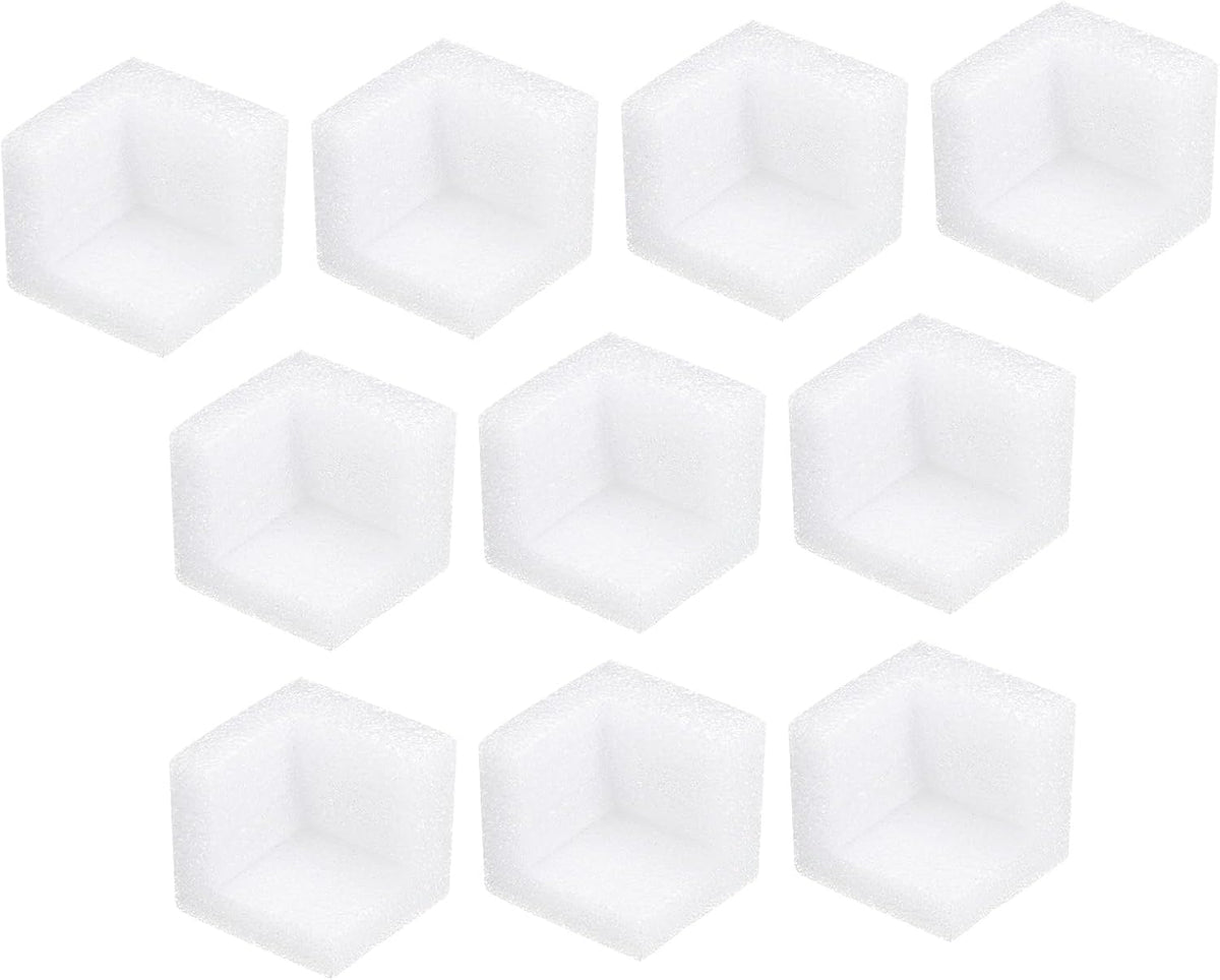 Expanded Polyethylene Foam Edge Protector 2.2x2.2x2.2 Inch Shockproof Corner Guard for Moving Packing 20pcs